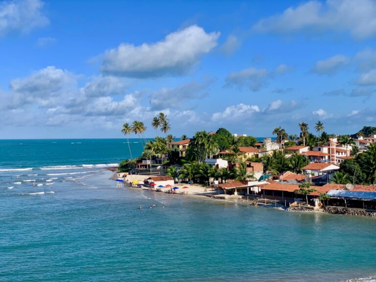 Barco Branco No Mar Perto De Arvores Verdes Sob O Ceu Azul Durante O Dia I5ztITJhYDE
